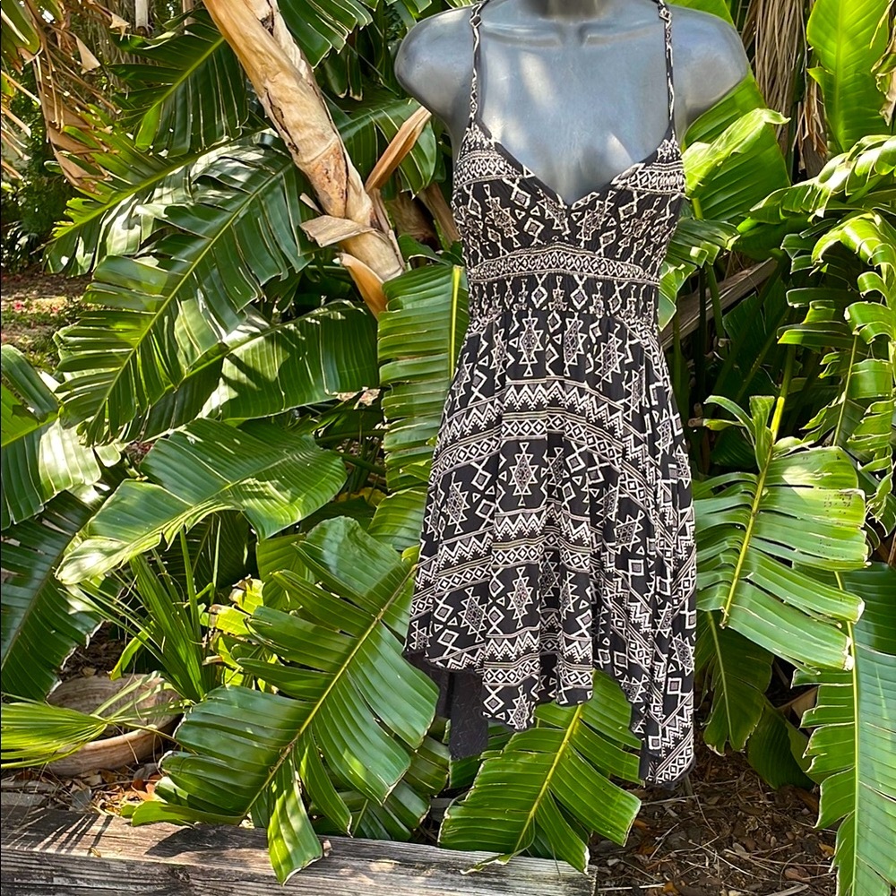 Billabong  asymmetric handkerchief hem slip style dress